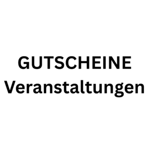 Gutschein für Veranstaltungen